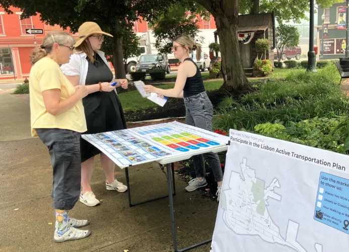 Information shared on Lisbon's Active Transportation Plan